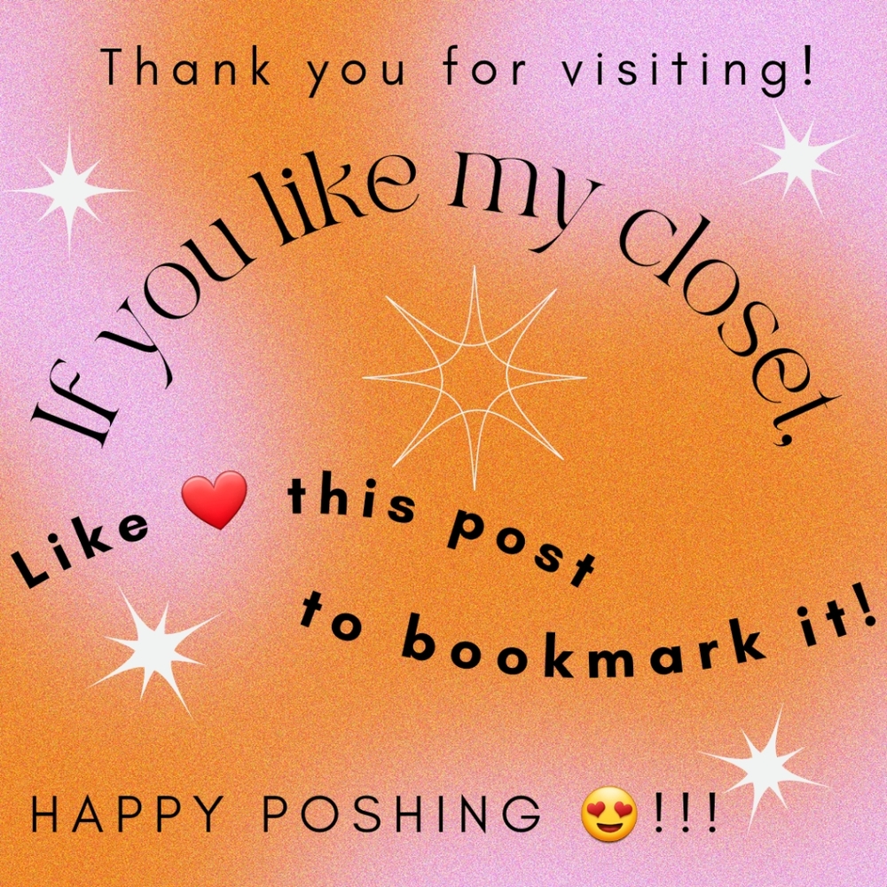 Like this post to bookmark my closet!!!